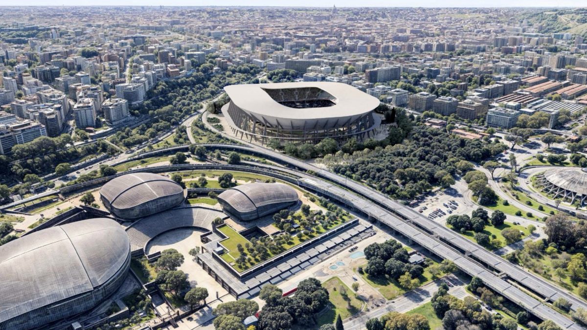Il progetto di Marco Casamonti/Archea Associati (Foto da Facebook Giovanni Caudo)