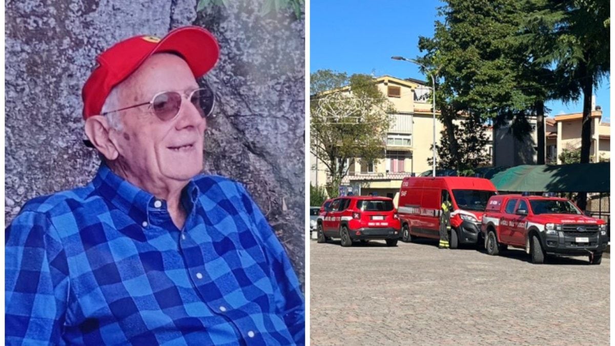 I soccorritori cercano Andrea Gentili scomparso da Calcata