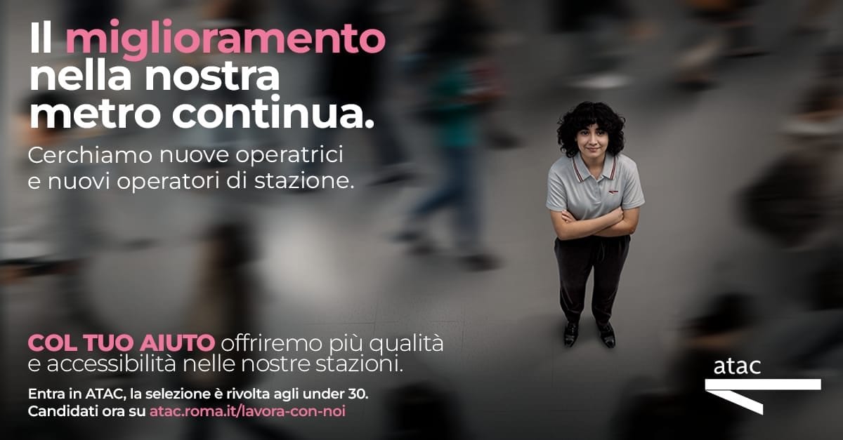 La locandina della candidatura.