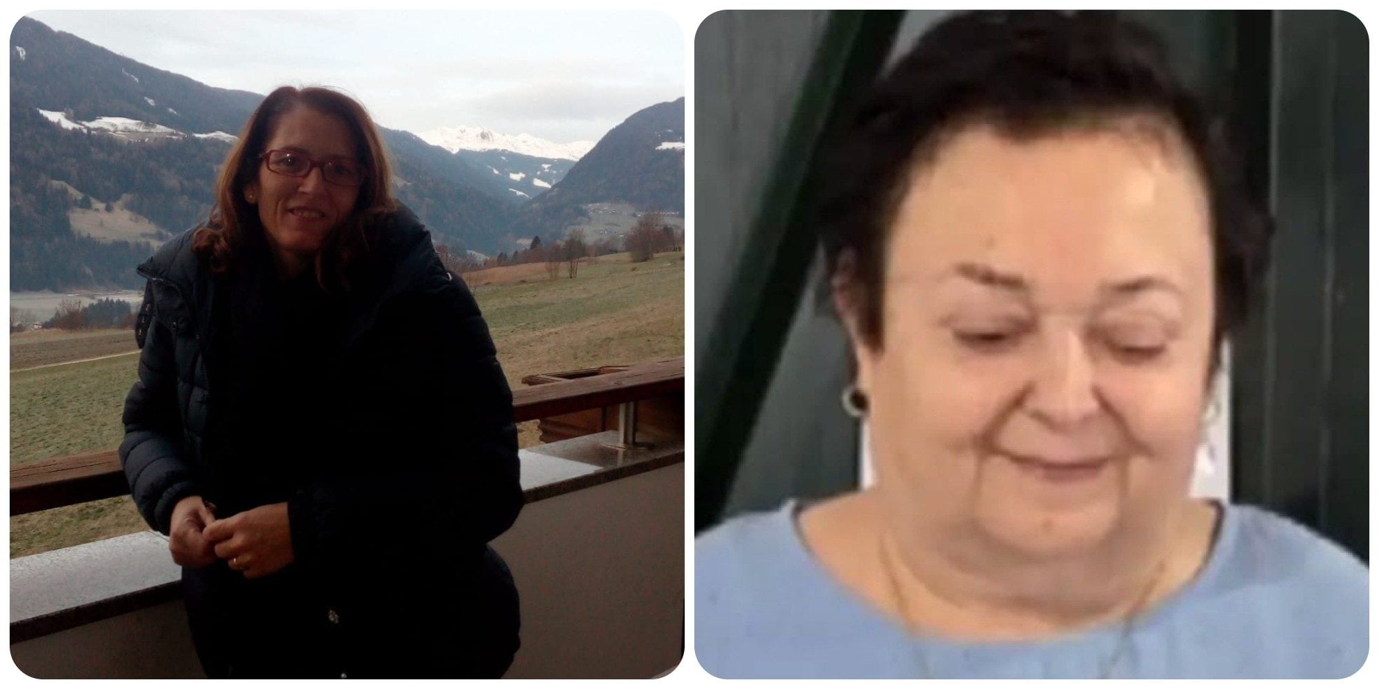 A sinistra Sabrina Dal Col, a destra Antonietta Rocco.