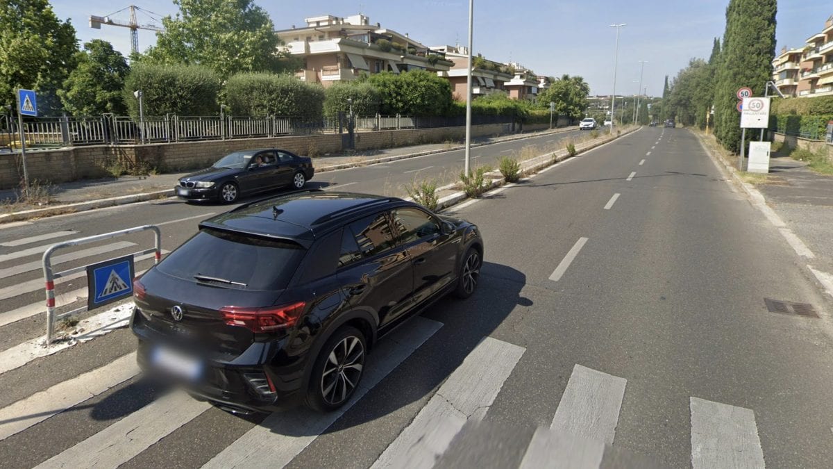 Via Luigi Guglielmi (immagine da Google Maps)