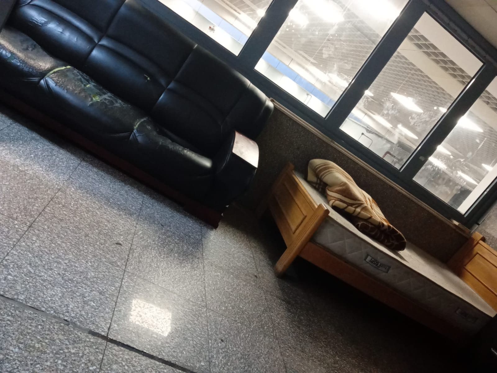 La stanza in cui è stata rinchiusa Alessia.