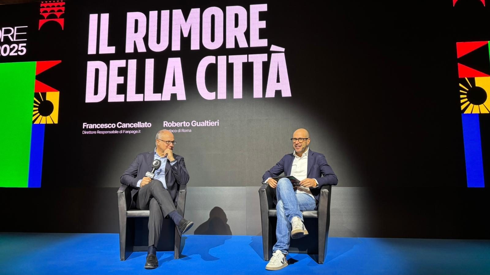 Il sindaco Gualtieri e il direttore Cancellato