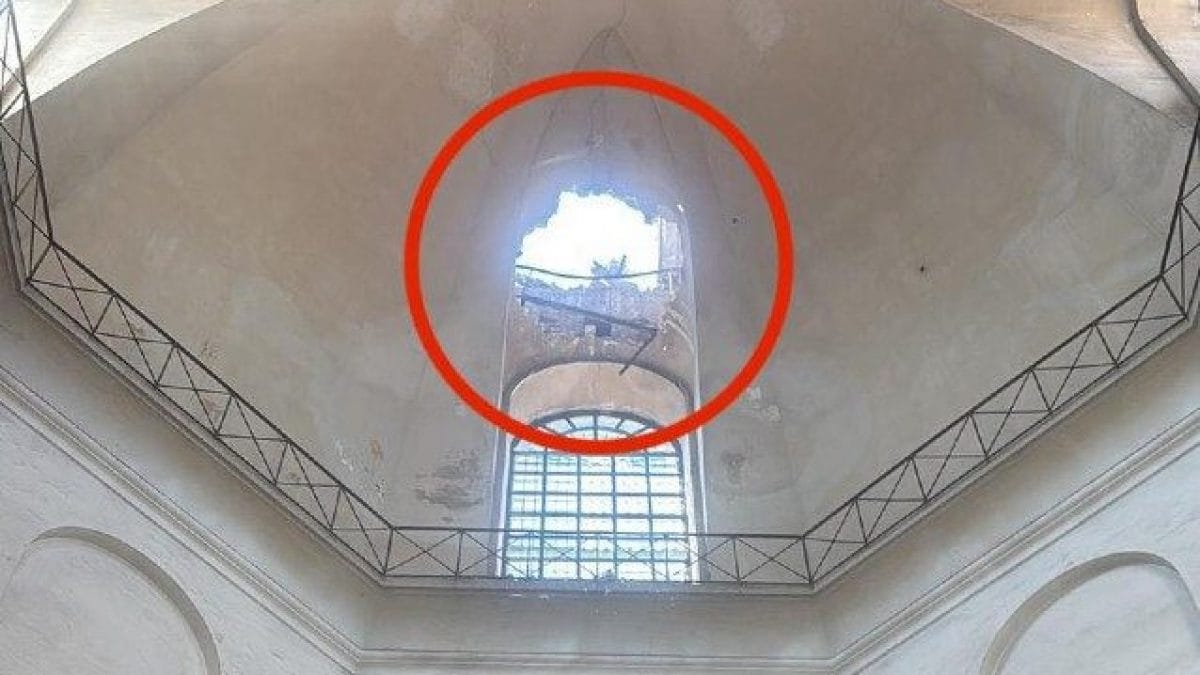 Il crollo nel carcere di Regina Coeli