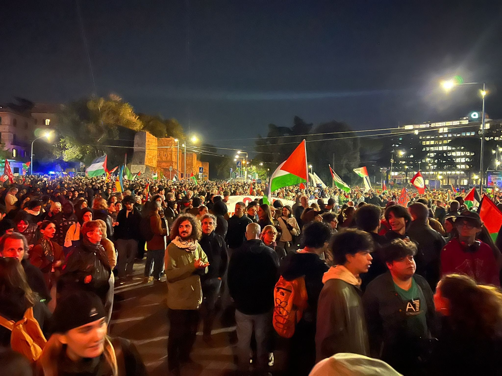 L’arrivo a Piramide.