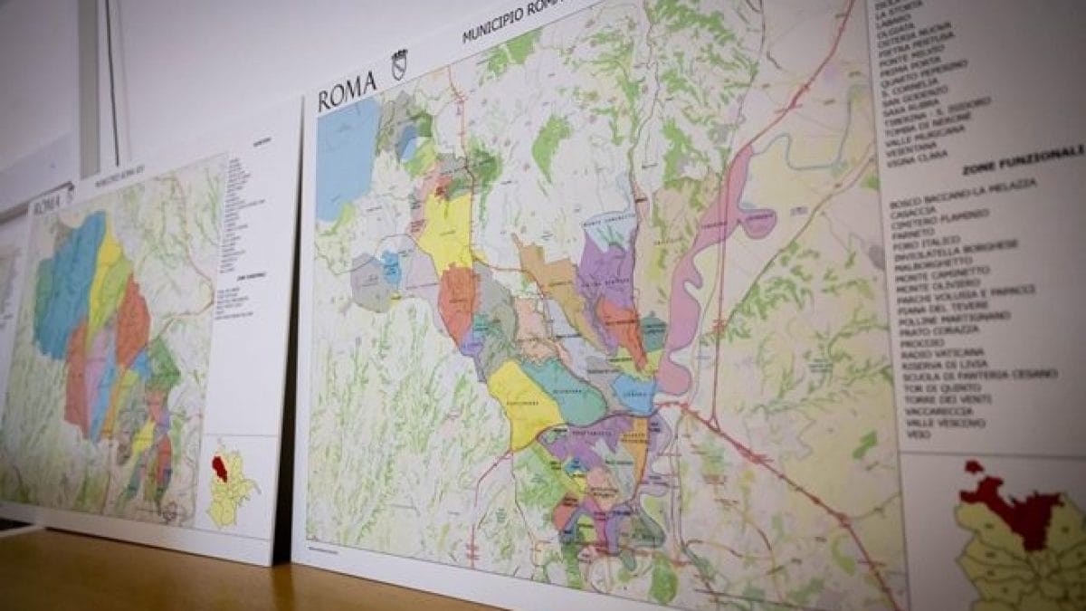 Le nuove mappe dei quartieri di Roma (Foto da Roma Capitale)