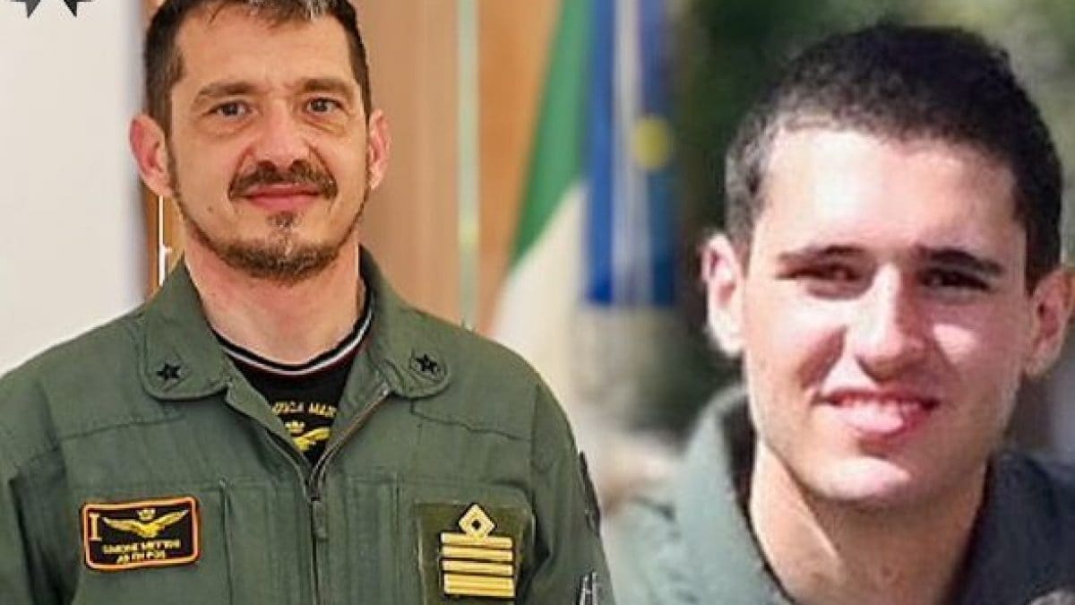 Simone Mettini e Lorenzo Nucheli (Foto da Aeronautica Militare)