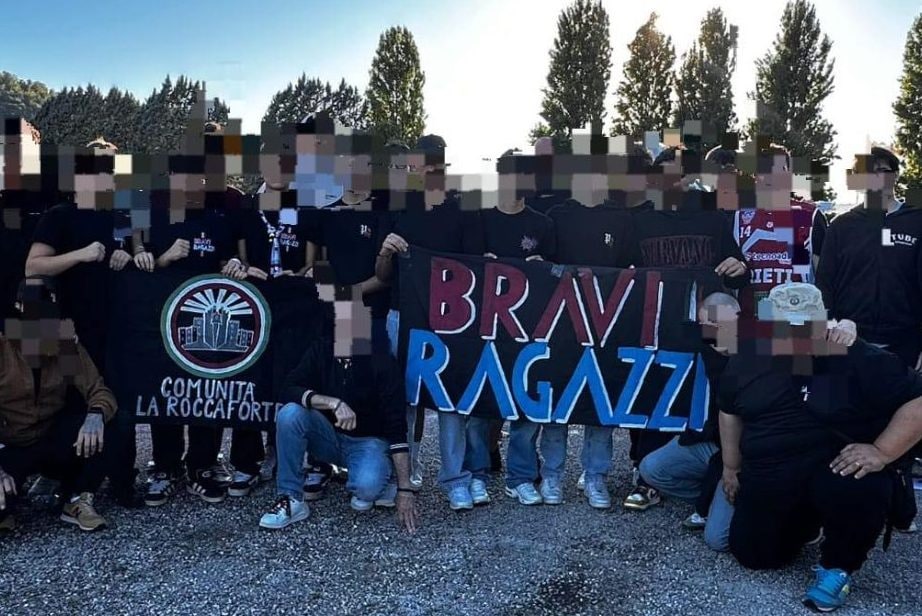Onore, orgoglio ultras e bandiere nere: la sede dei camerati a Rieti ...