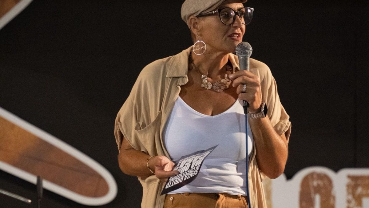 La sindacalista dell’Unione Inquilini Emanuela Isopo