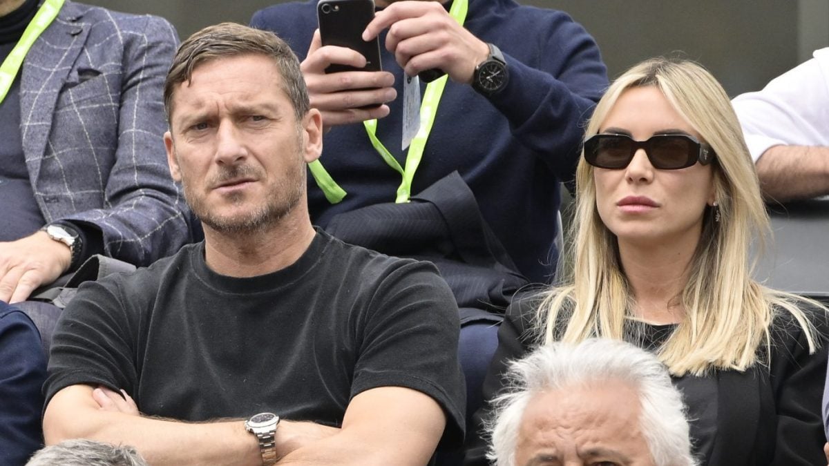 Francesco Totti e Noemi Bocchi (Fonte: La Presse)