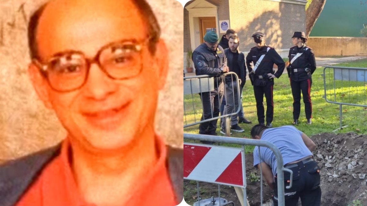 Proseguono gli scavi alla Casa del Jazz di Roma per i resti del giudice Paolo Adinolfi.