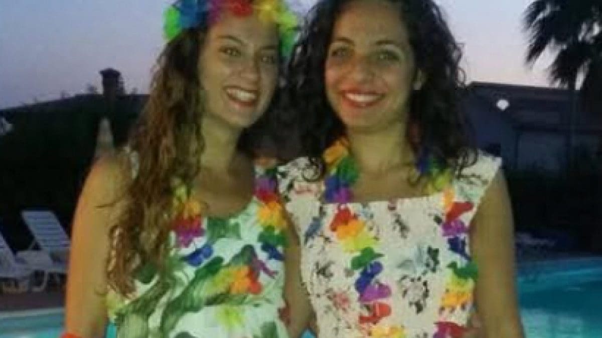 Francesca e Maria Grazia della festa di laurea della prima.