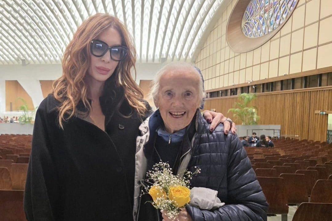 Alessia Nobile e suor Geneviève Jeanningros