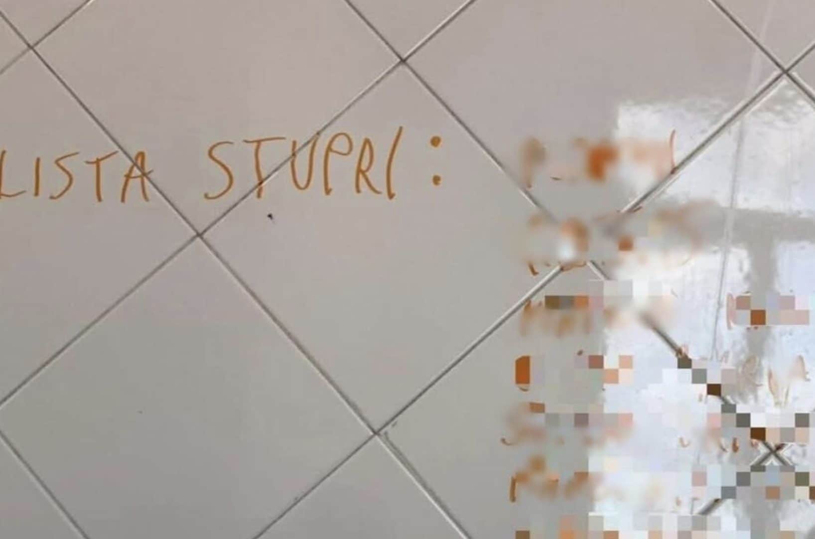 La lista degli stupri al Lliceo Giulio Cesare di Roma