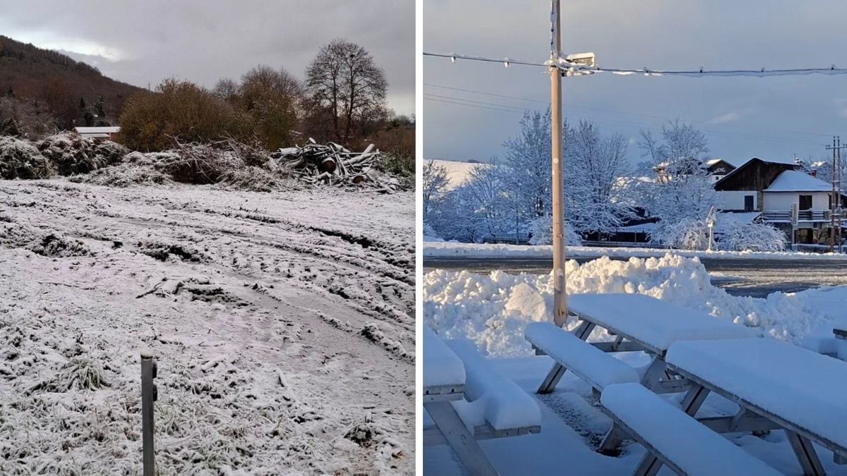 A sinistra Campi d’Annibale, a destra Monte Livata (Da Meteo neve Roma e Castelli)