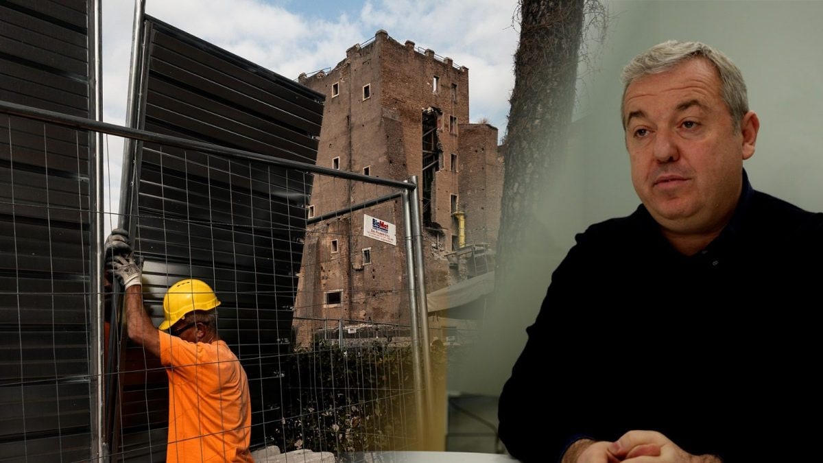 La Torre dei Conti e il ristoratore intervistato