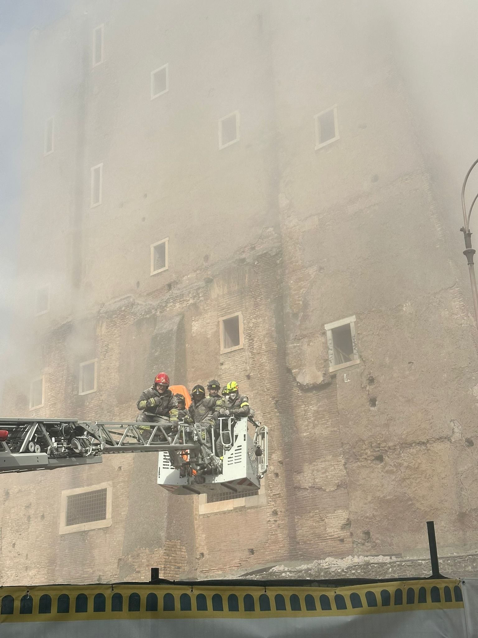 Foto da vigili del fuoco