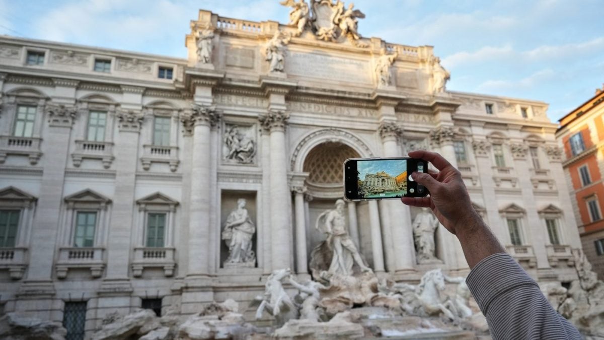 Fontana di Trevi (Foto La Presse)