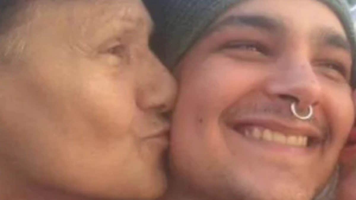 Lorenzo Vitali e sua nonna