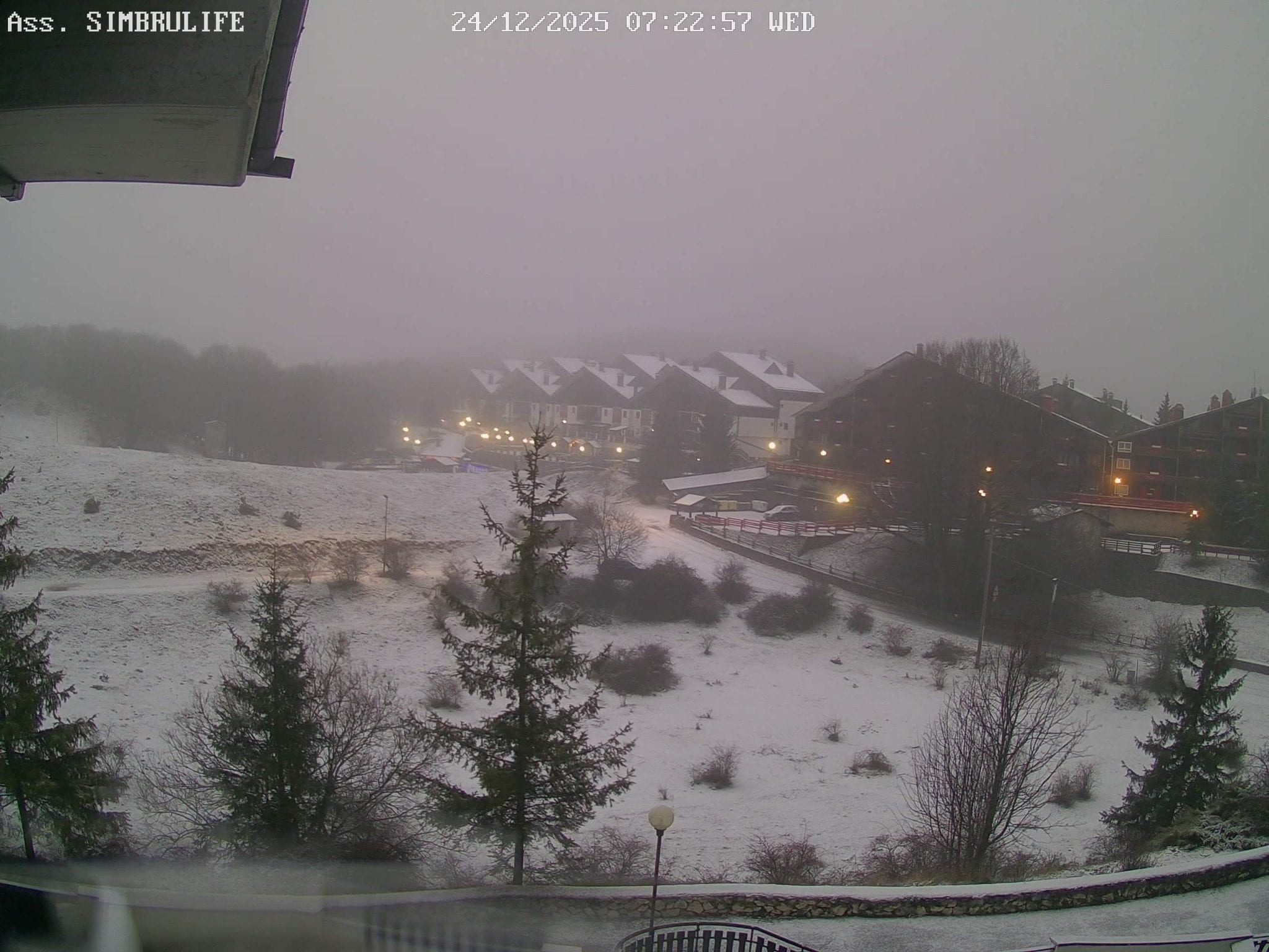 L’Appennino innevato (Foto di Meteo neve Roma e Castelli)
