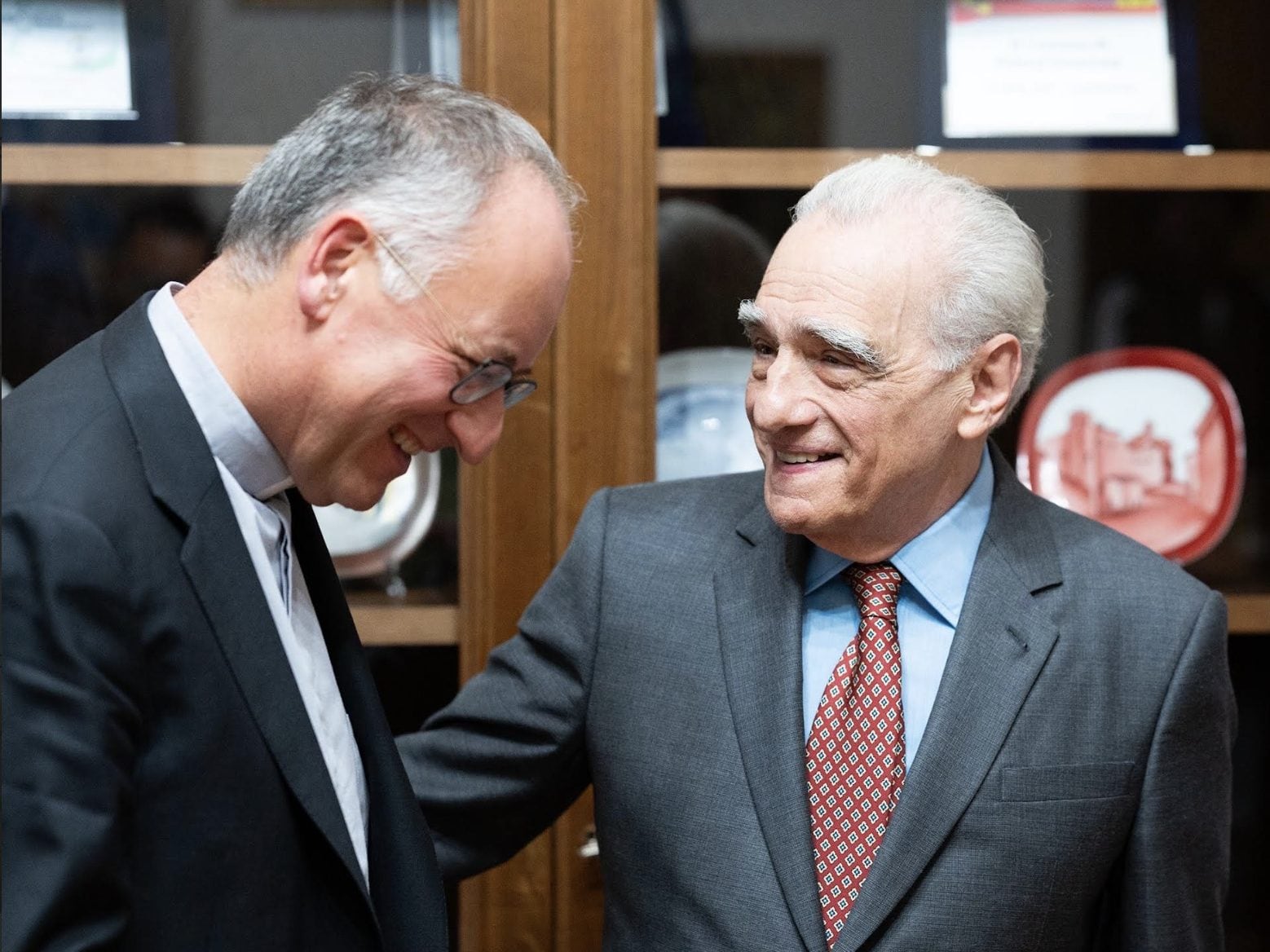 Martin Scorsese con padre Antonio Spadaro