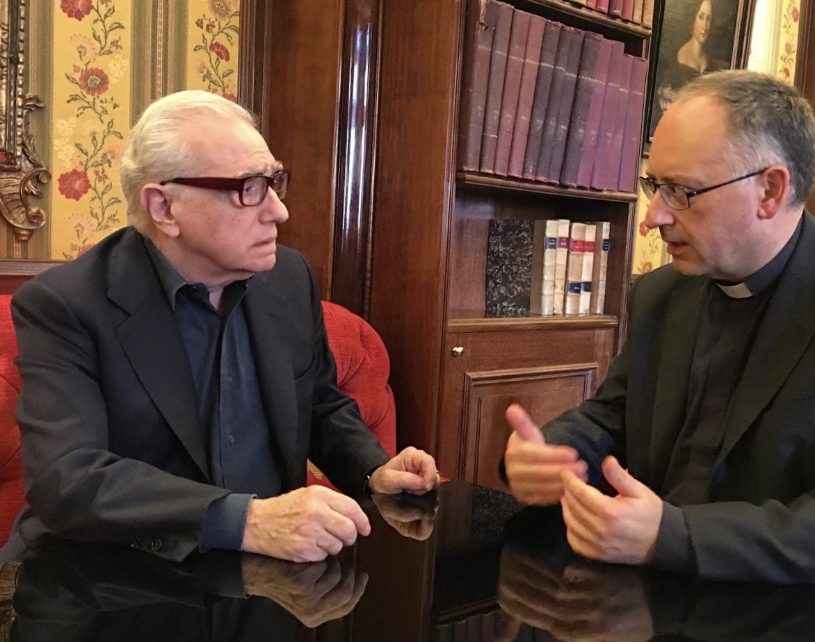 Martin Scorsese con padre Antonio Spadaro