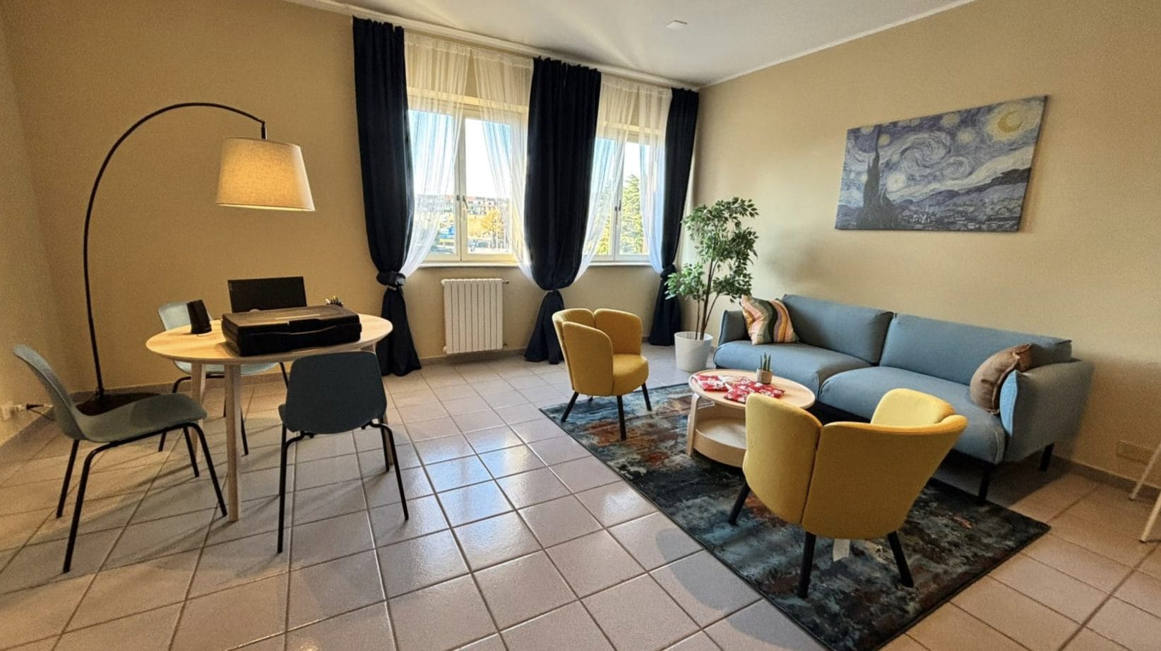 La stanza per le donne vittime di violenza nella caserma di Bracciano