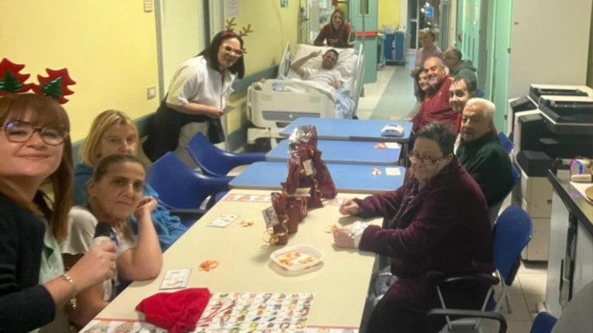 La tombolata di Natale al San Camillo