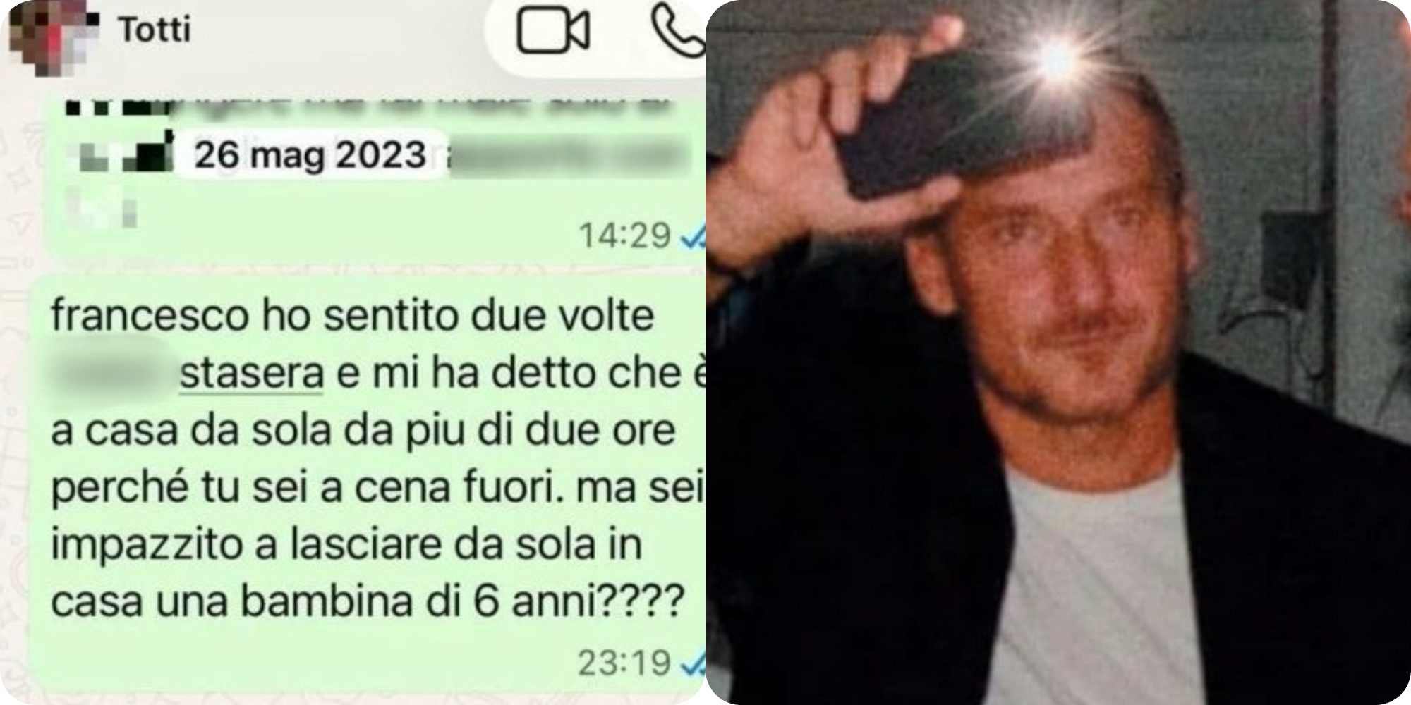 Totti sotto inchiesta per presunto abbandono di minore: la risposta di Ilary Blasi sorprende tutti