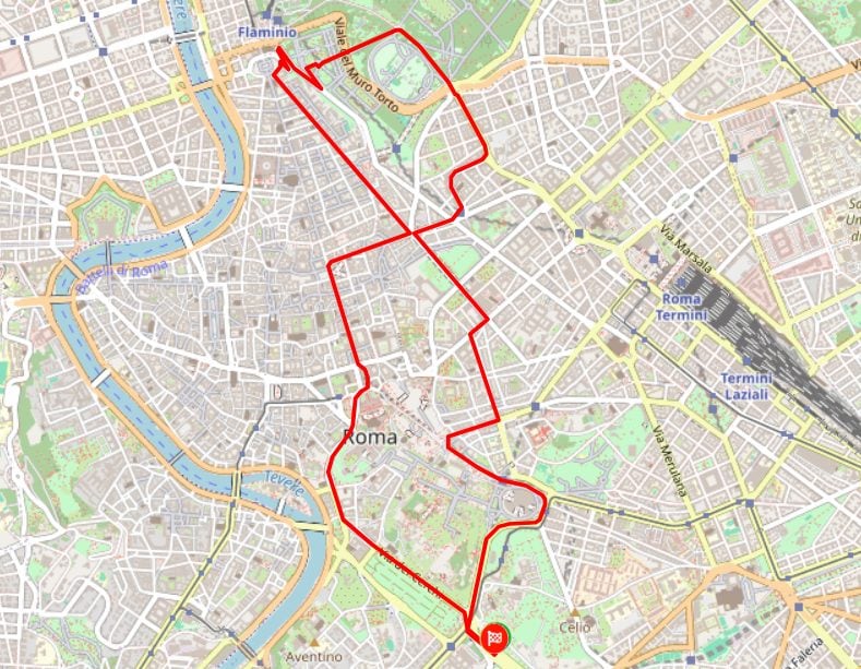 Il percorso della We Run Rome 2025