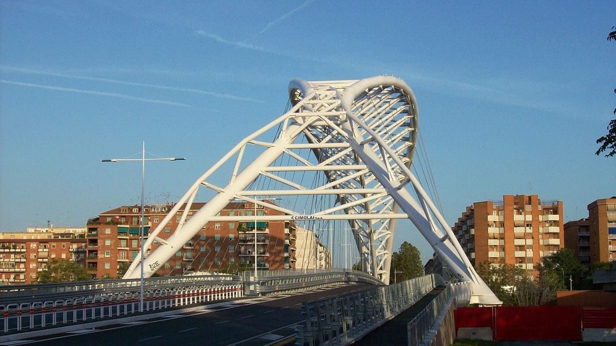 Il ponte Settimia Spizzichino a Roma