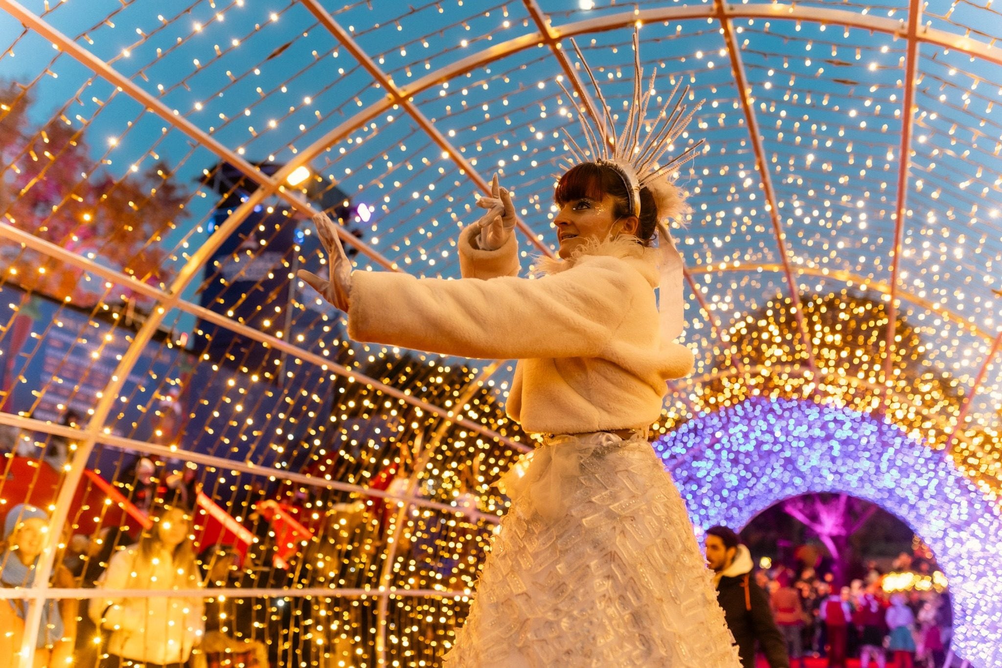 Il Christmas World di Villa Borghese