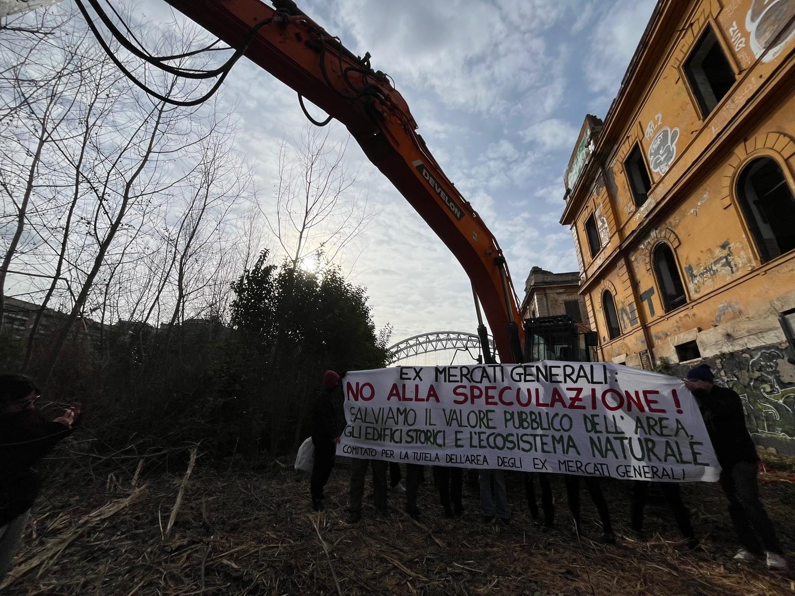 Tensione a Roma: Diffida blocca svendita Ex Mercati Generali ai privati