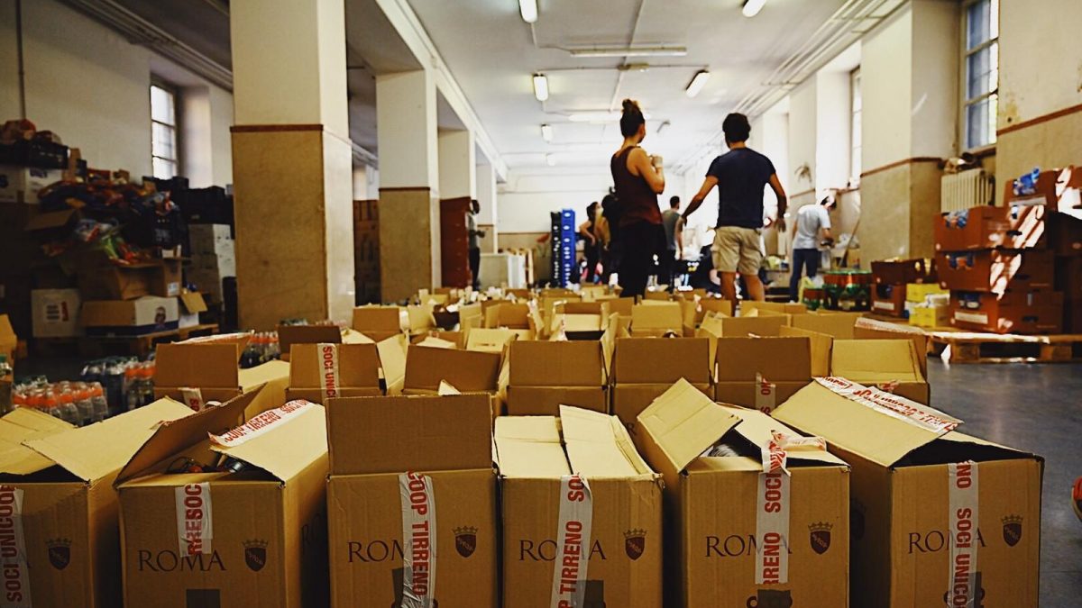 i volontari di Nonna Roma