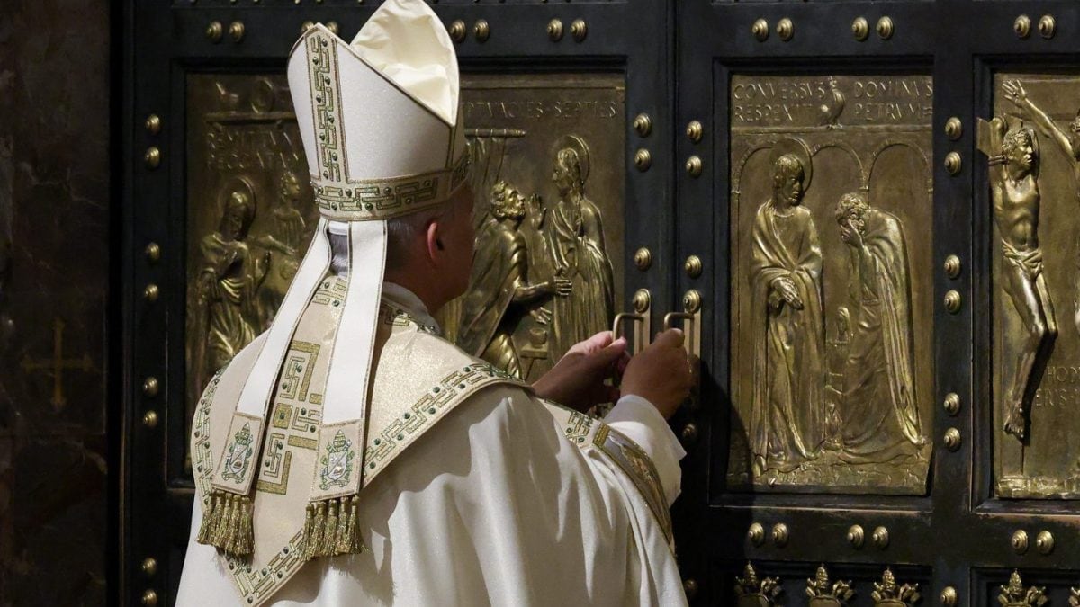 Papa Leone chiude la Porta Santa di San Pietro (La Presse)