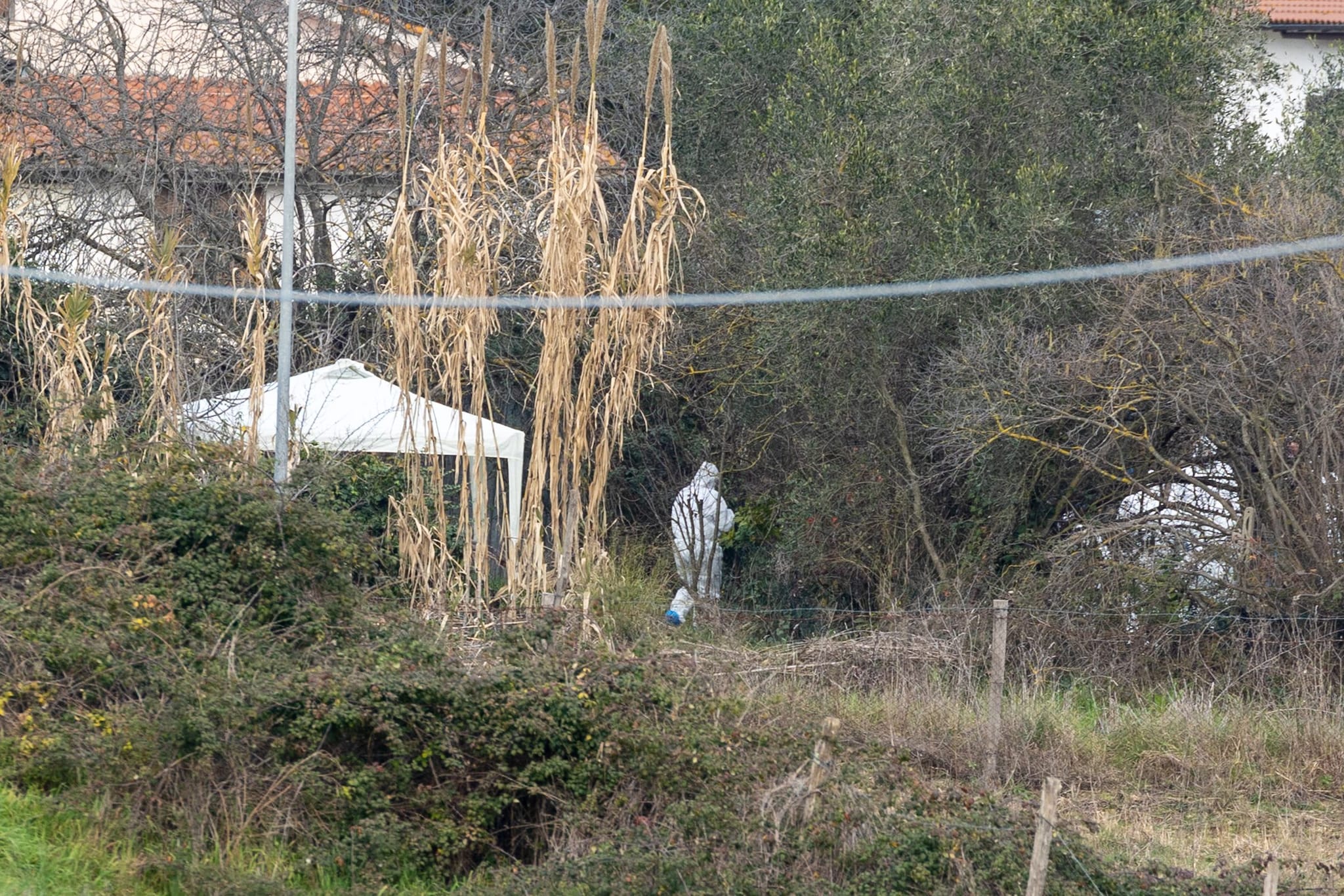 Le operazioni di recupero del corpo