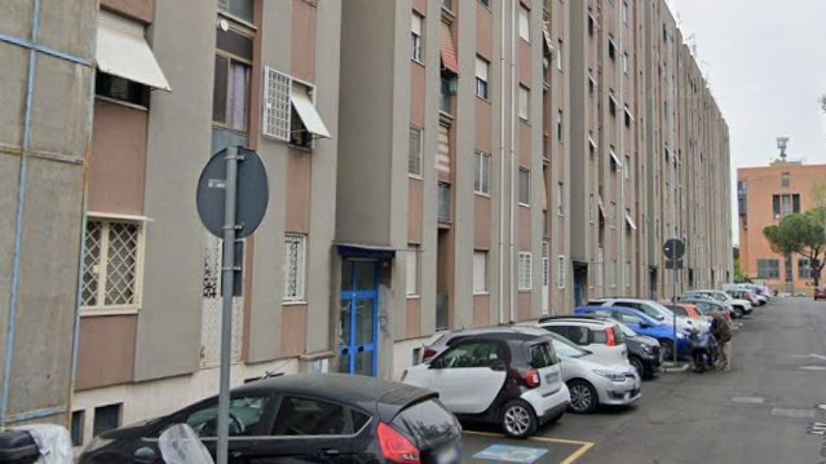 Palazzi su via Tranquillo Cremona a Roma