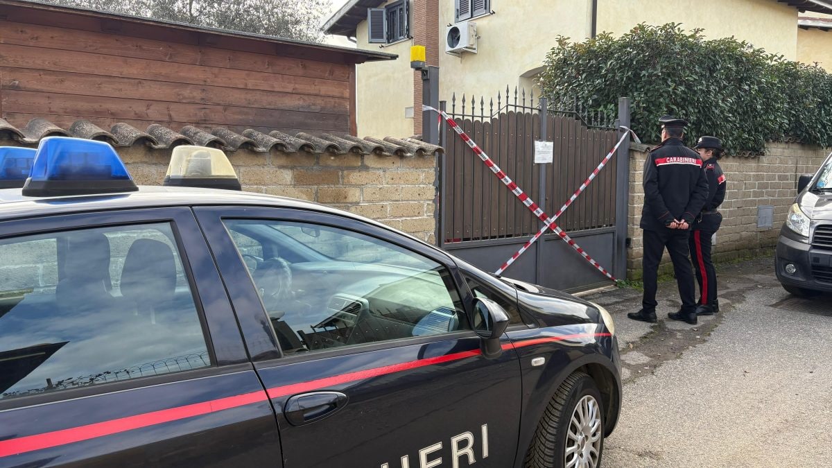 La villetta con i sigilli.