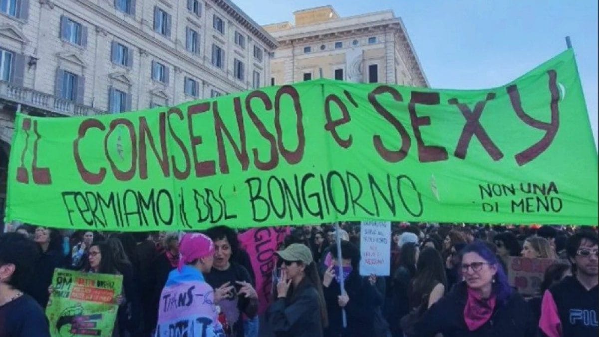 Foto da Non una di meno