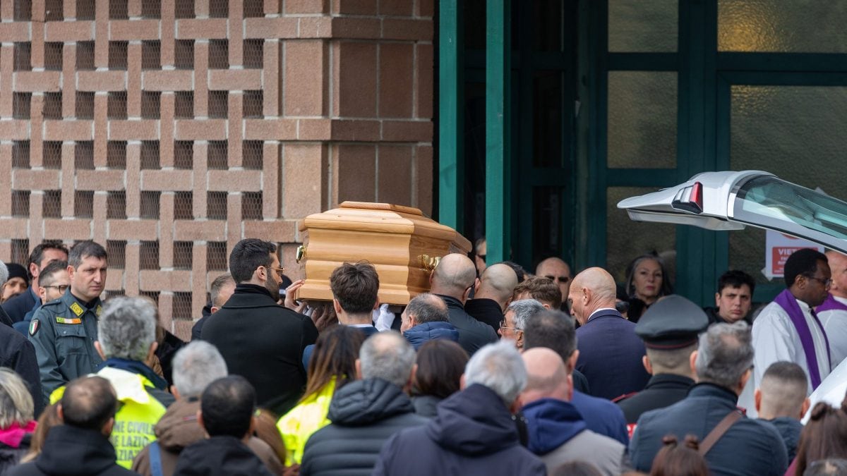 I funerali di Federica Torzullo.