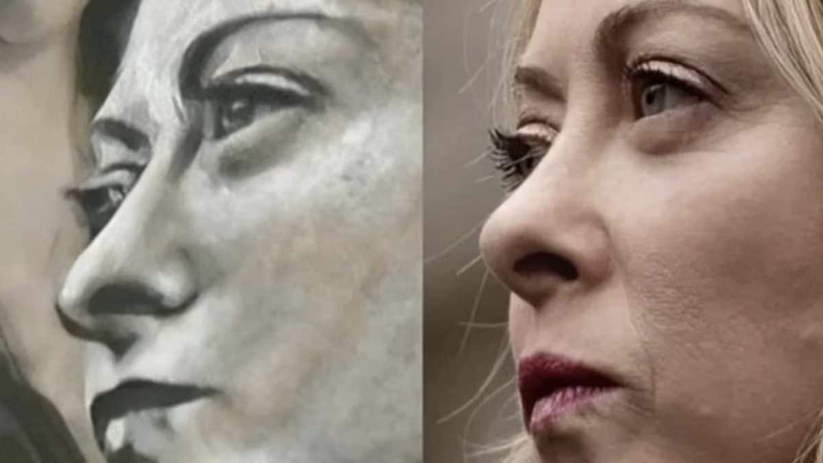 Il volto dell’angelo a San Lorenzo in Lucina e Giorgia Meloni