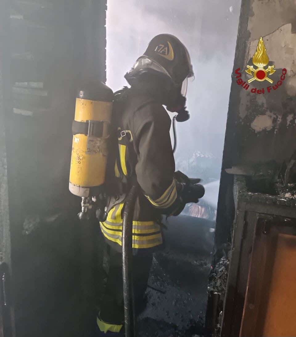 Foto da vigili del fuoco