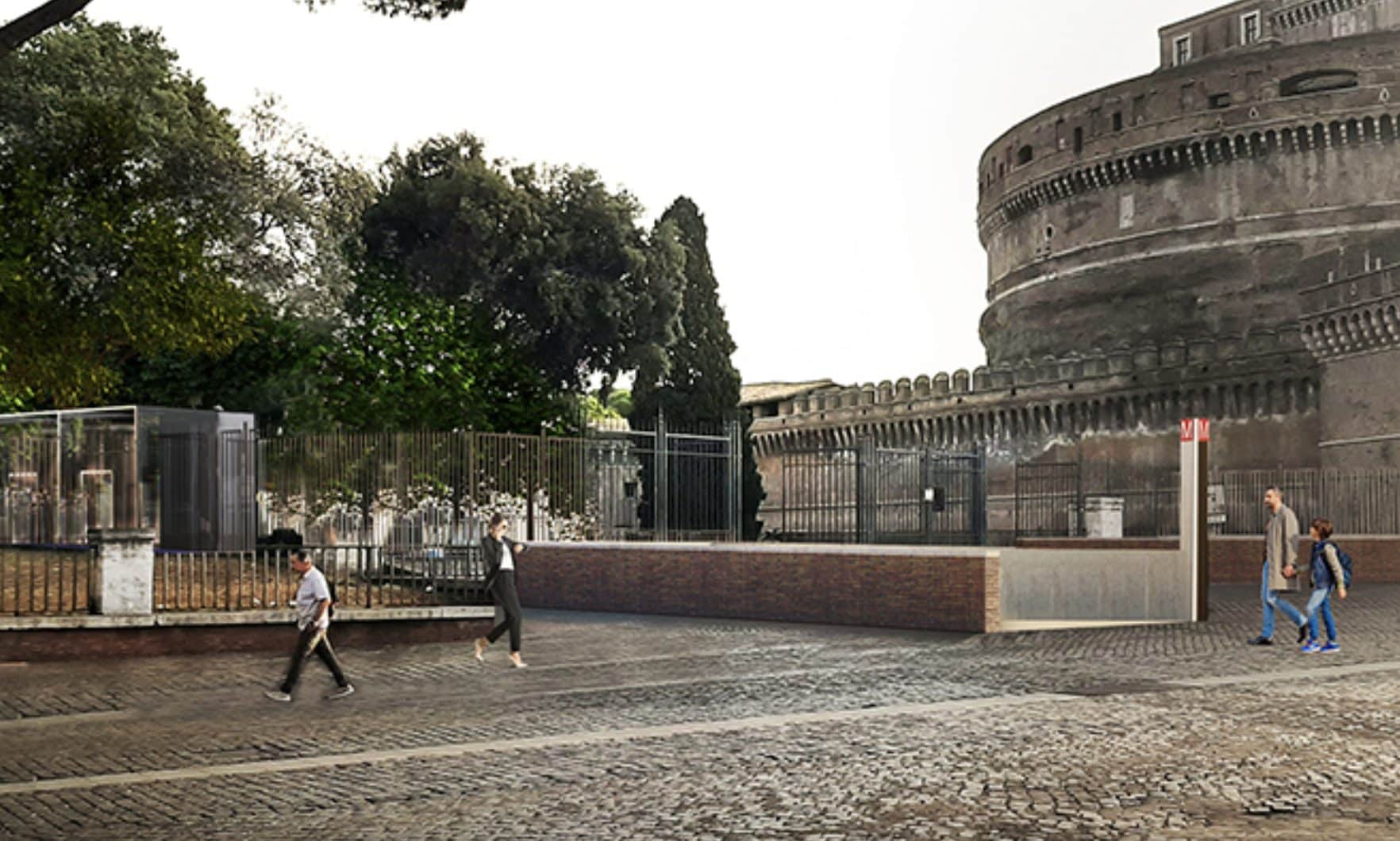 La futura metro C a Castel Sant’Angelo