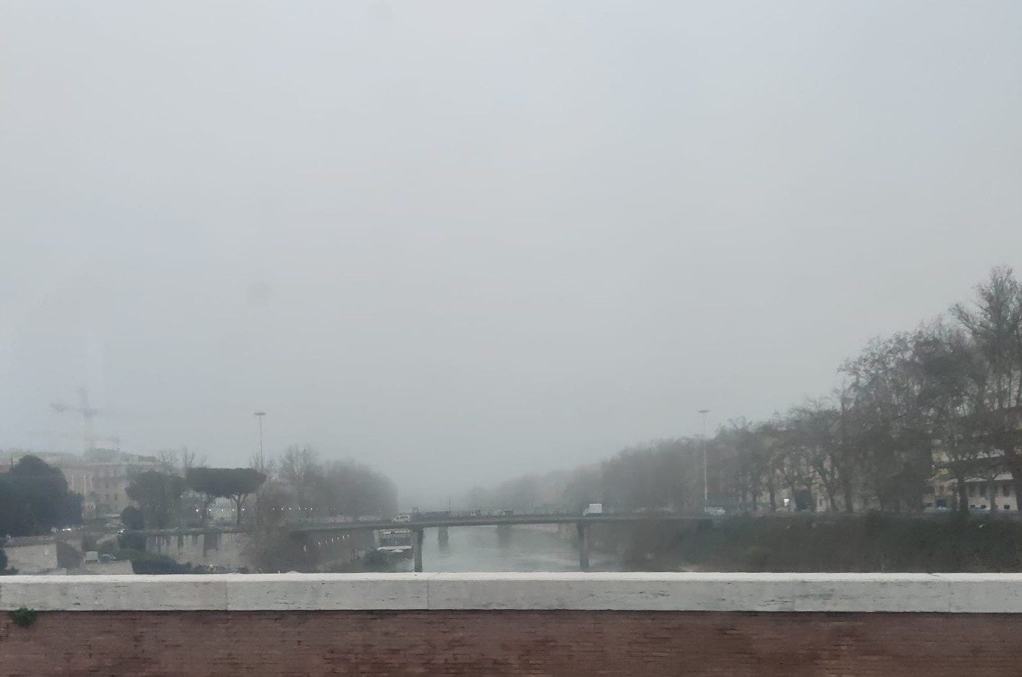 La visuale da Ponte Matteotti.