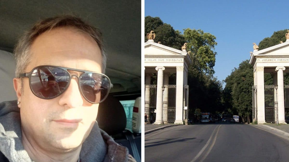 Il tassista Fabio Moccia