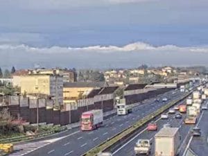 Incidente sull’A1 tra Colleferro e il bivio Roma Sud: traffico in tilt, 7 chilometri di coda