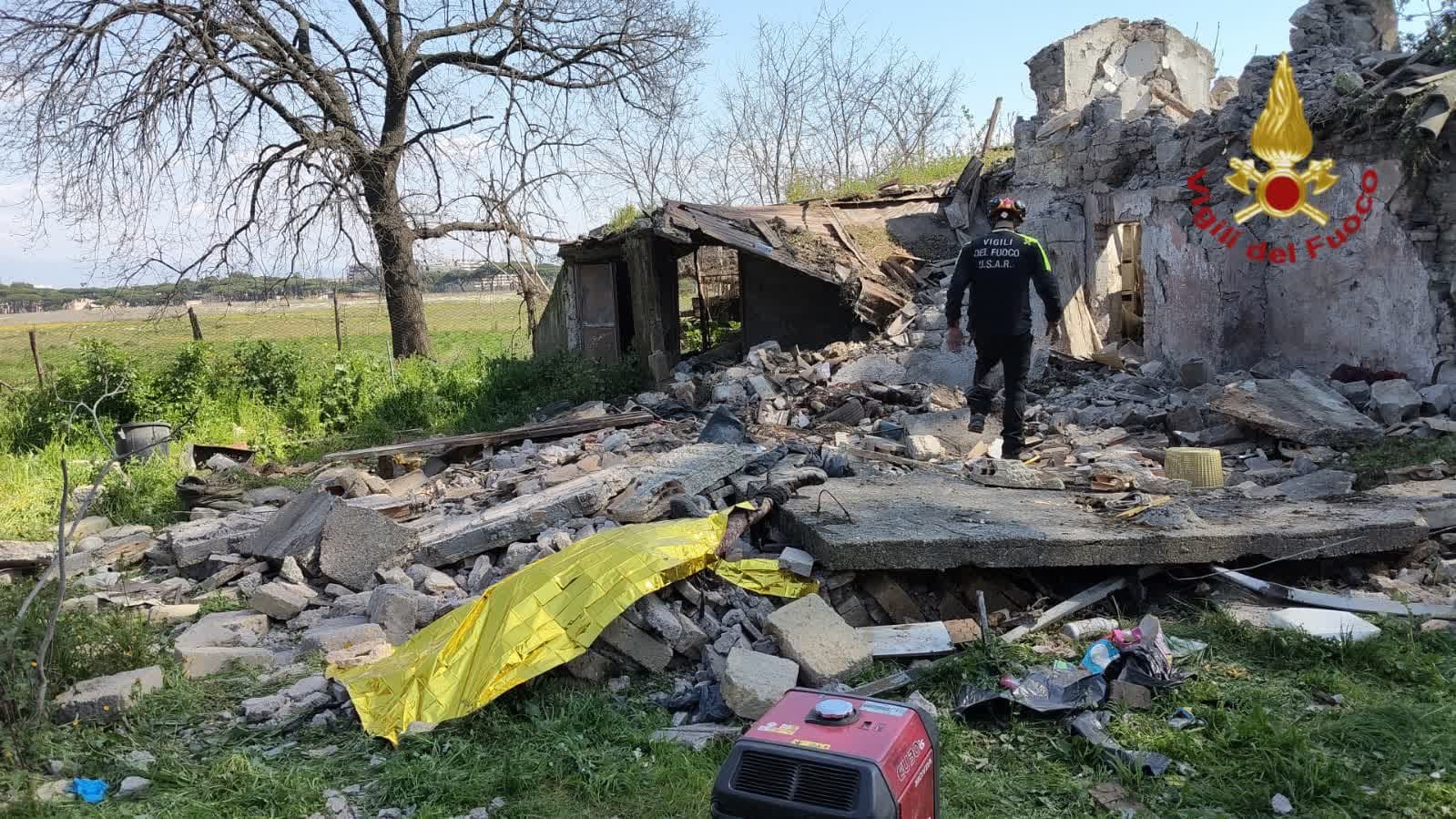 Crollo letale al Parco degli Acquedotti: due vittime sepolte tra le rovine a Roma