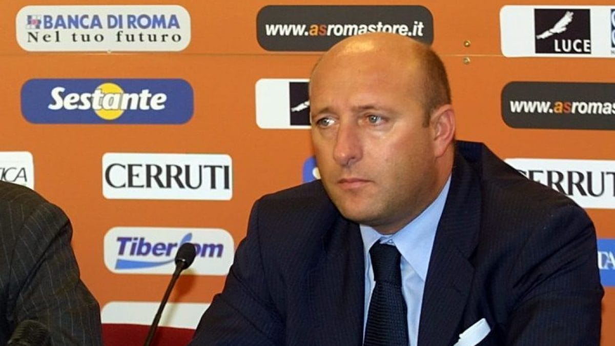 Fabrizio Lucchesi ai tempi di quando era direttore generale dell’AS Roma (Lapresse)