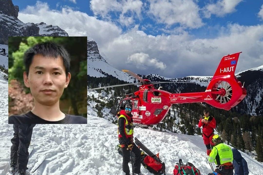 Allarme a Roma per lo studente viterbese scomparso: corpo sotto valanga in Alto Adige