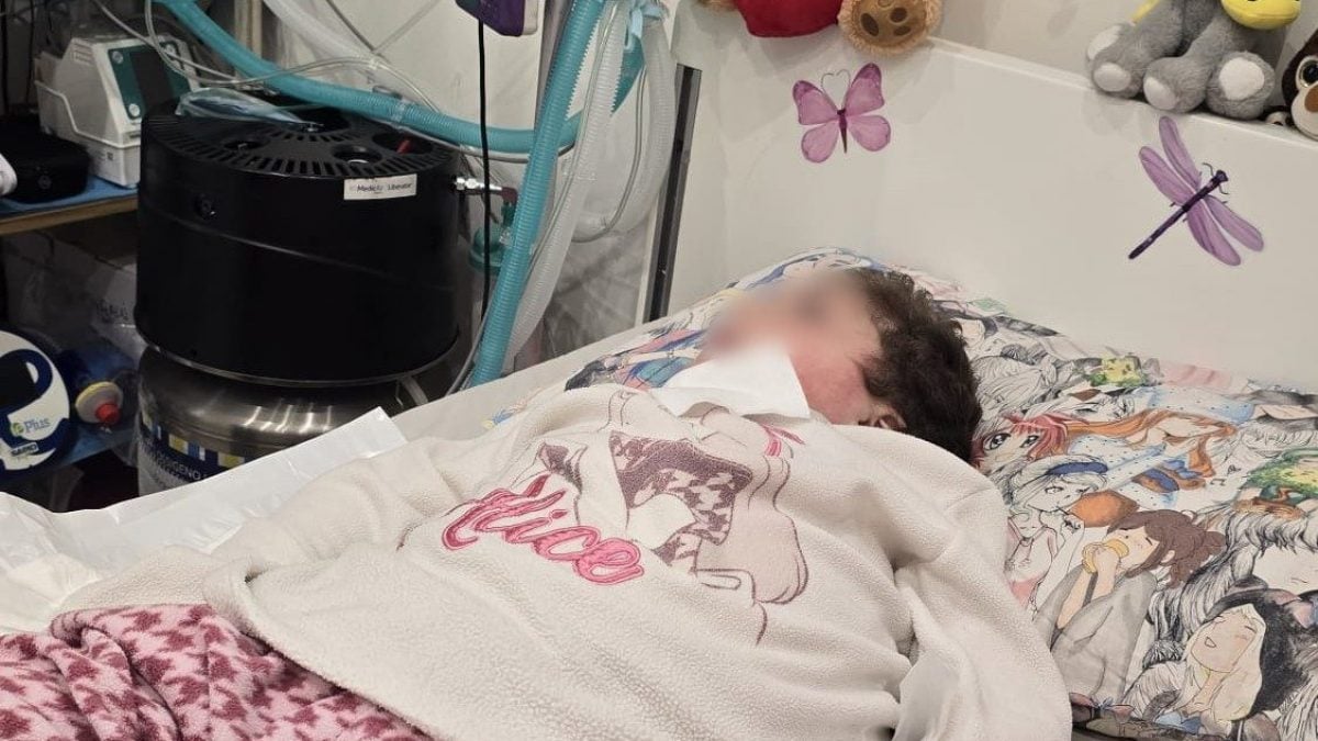 La piccola Lavinia oggi.